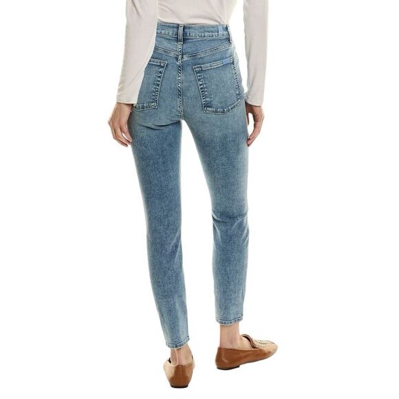 7 For All Mankind Silver Label High-Waisted Ankle Skinny in Santana Size 26 - Picture 8 of 8